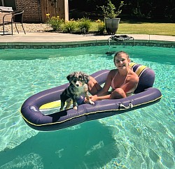 Sadie Mae loving life at home with the Hoover's of Fayetteville, GA