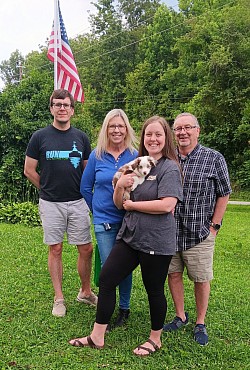 Toby and the Harrington family