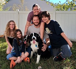 Indi and Indigo were adopted by the Williams family of Ft. Mill, SC